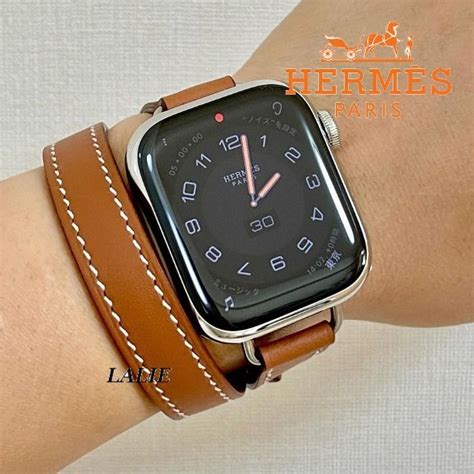 hermes h hour double tour watch|hermes apple watch band cost.